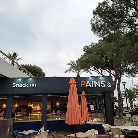 公寓 Bienvenue A Marinastar Cote D'Azur Dans Ce 2Pieces Luxueux Vue Mer A180 Degres Terrasse Soleil 卢贝新城