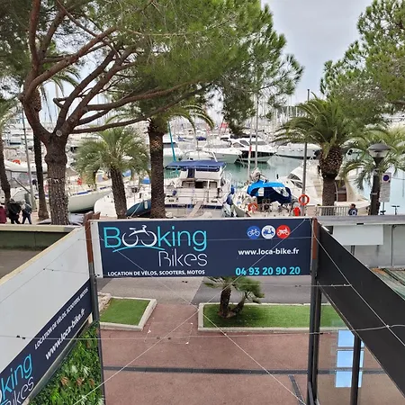 Bienvenue A Marinastar Cote Azur 55m2confort, Vue Mer, 200m De La Clim Et Garage Prive Villeneuve-Loubet