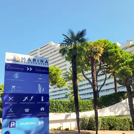 Bienvenue A Marinastar Cote D'Azur Dans Ce 2Pieces Luxueux Vue Mer A180 Degres Terrasse Soleil 公寓 卢贝新城