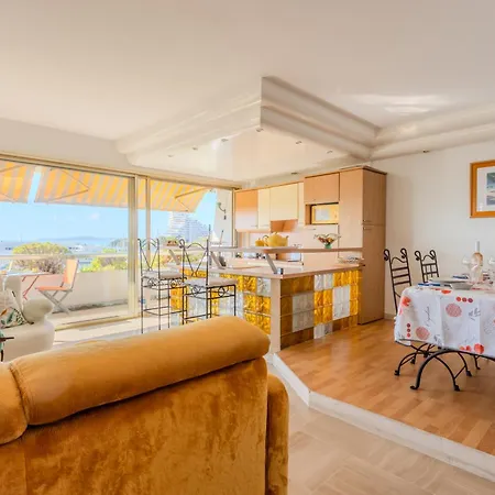 Bienvenue A Marinastar Cote D'Azur Dans Ce 2Pieces Luxueux Vue Mer A180 Degres Terrasse Soleil 公寓 *