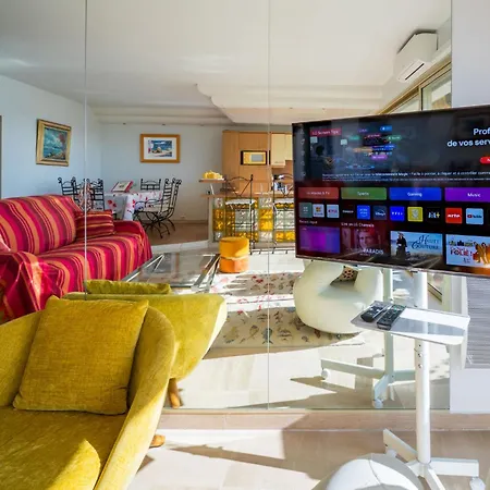 Bienvenue A Marinastar Cote D'Azur Dans Ce 2Pieces Luxueux Vue Mer A180 Degres Terrasse Soleil * 卢贝新城