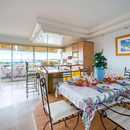 公寓 Bienvenue A Marinastar Cote D'Azur Dans Ce 2Pieces Luxueux Vue Mer A180 Degres Terrasse Soleil