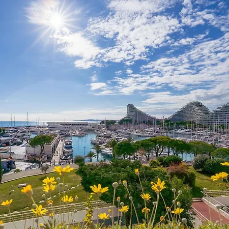 Bienvenue A Marinastar Cote D'Azur Dans Ce 2Pieces Luxueux Vue Mer A180 Degres Terrasse Soleil 公寓 *
